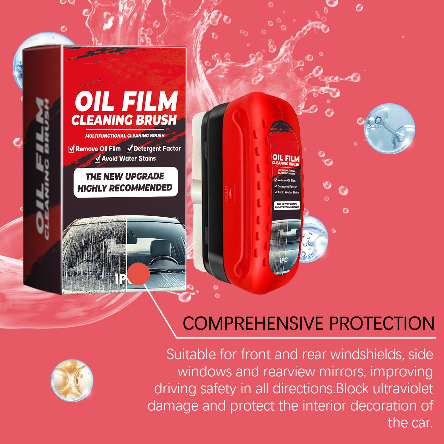 Automotive Oil Film Cleaning Brush
