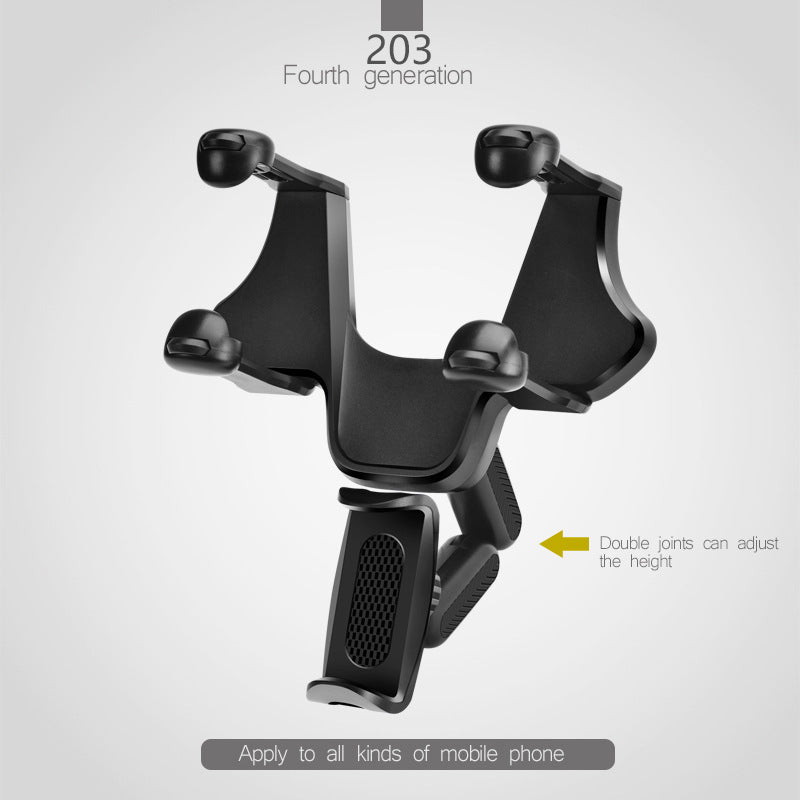 Universal Rearview Mirror Phone Mount